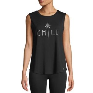 NWT Marc NY Performance Split-Back Mesh Muscle Tee